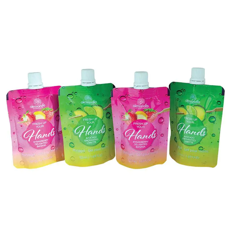 Detergent Packaging And Liquid Soap Packaging With Stand Up Bags