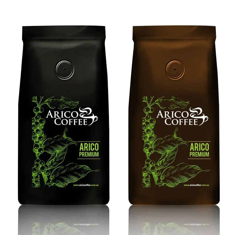 Coffee & Tea Packaging With Stand Up Pouches
