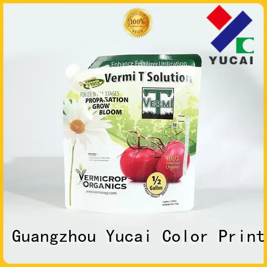 Yucai reliable fertilizer packaging manufacturer for drinks