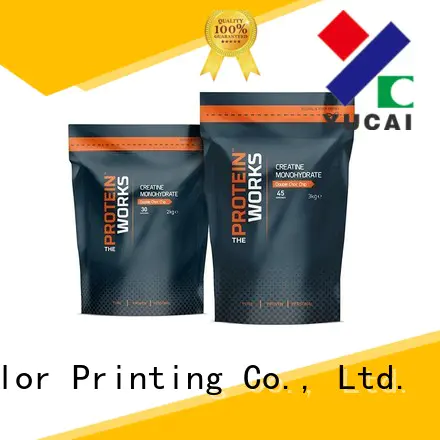 Quality Yucai Brand wholesale food packaging pouches