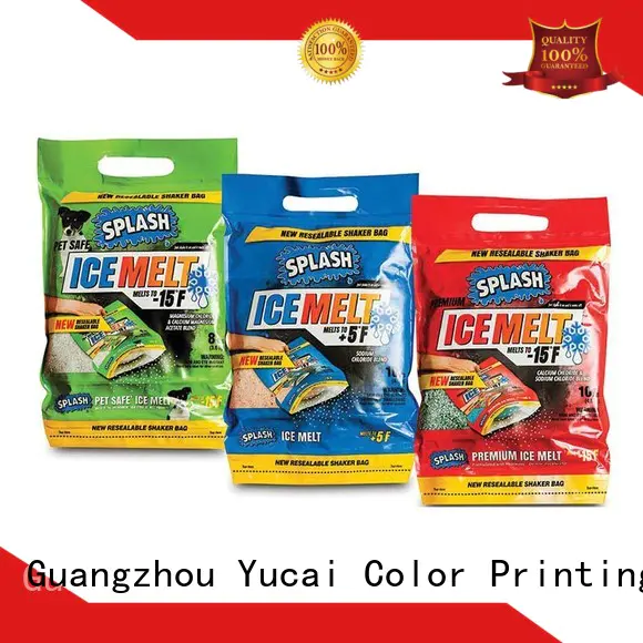 Yucai approved plastic bag with spout for drinks