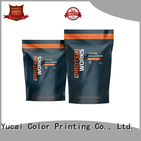 Yucai efficient food packaging bags with good price for food