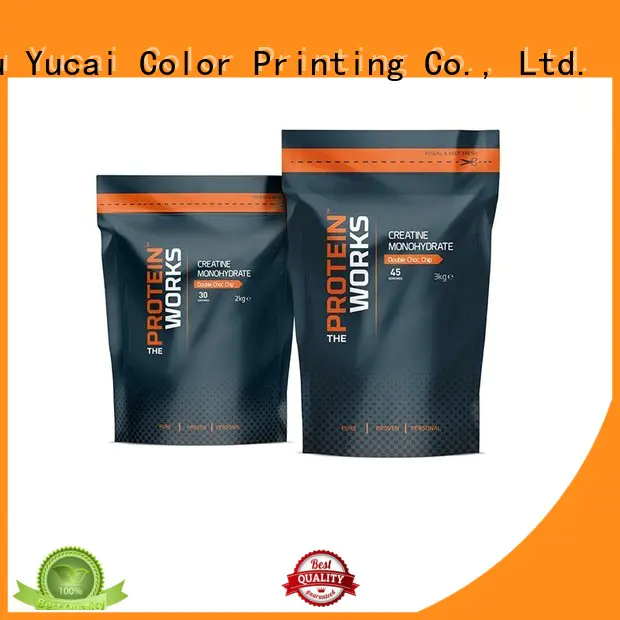 Yucai printed food packaging bag design for commercial