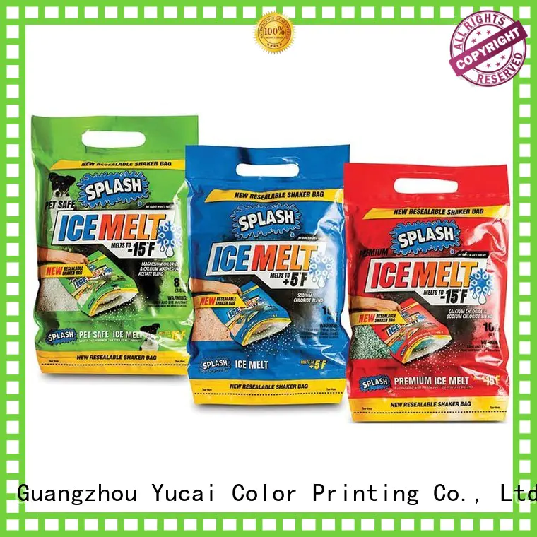 bags detergent spouted detergent packaging Yucai Brand company