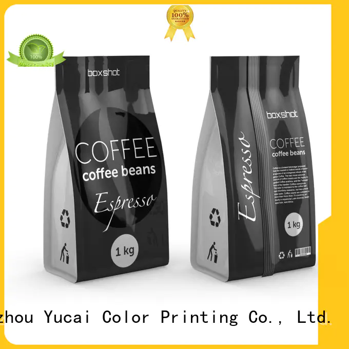 custom printed coffee bags for food Yucai