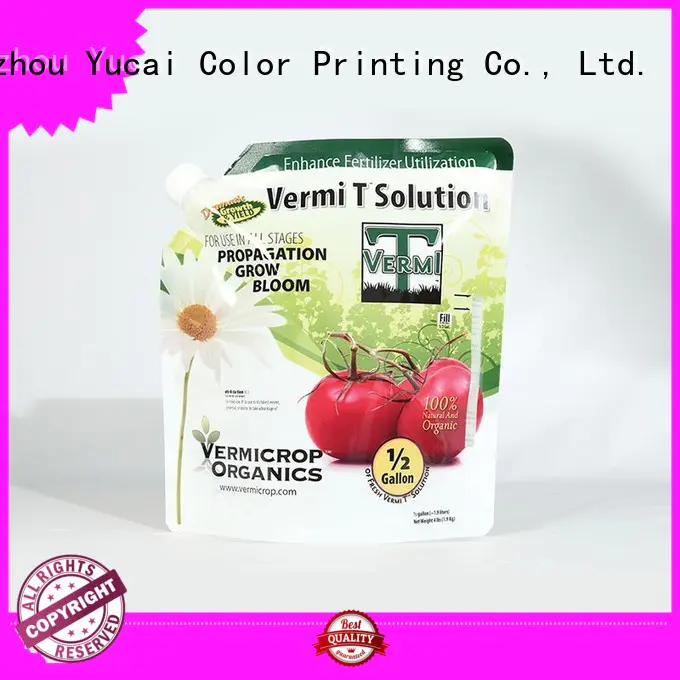 Yucai practical fertilizer packaging manufacturer for commercial