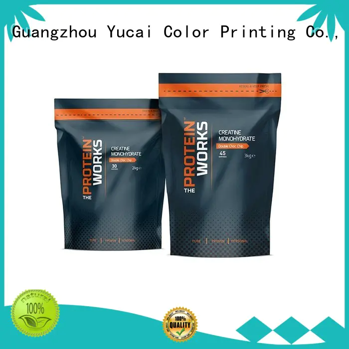 Yucai approved food packaging supplies food for industry