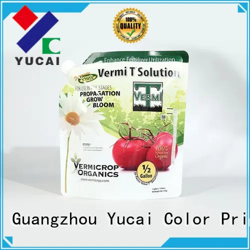 Yucai fertilizer packaging customized for food