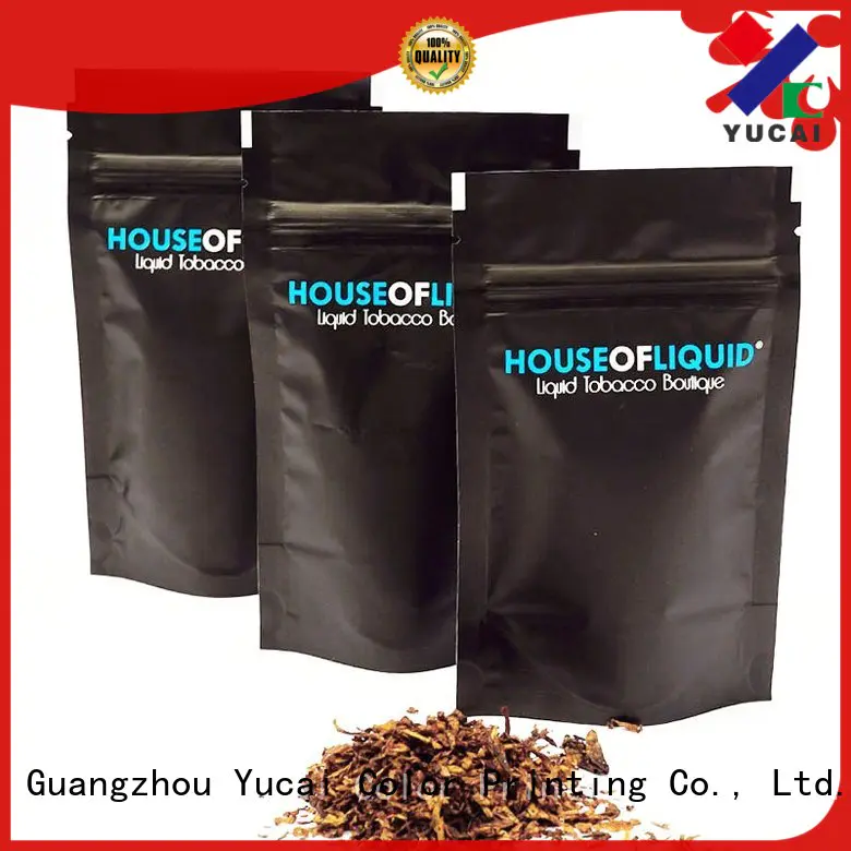 Yucai certificated bag of tobacco factory price for drinks
