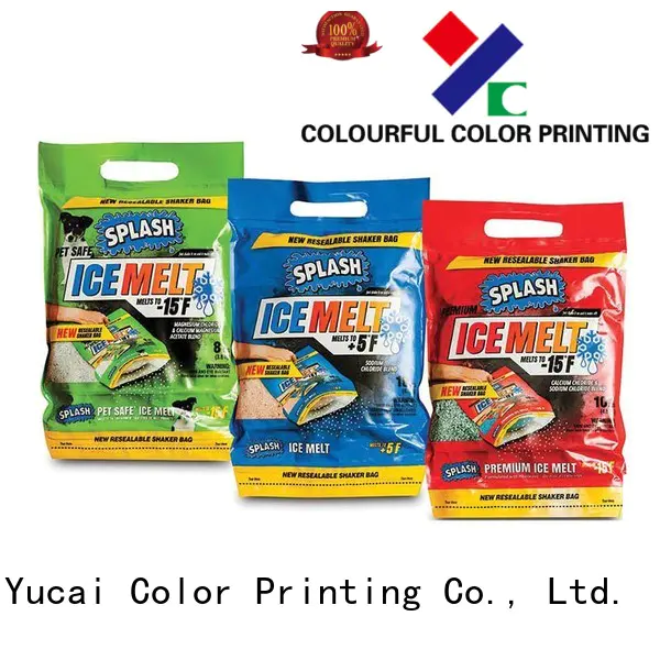 Yucai Brand liquid spouted detergent packaging stand factory