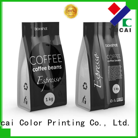Hot Food grade custom printed coffee bags pouches Yucai Brand
