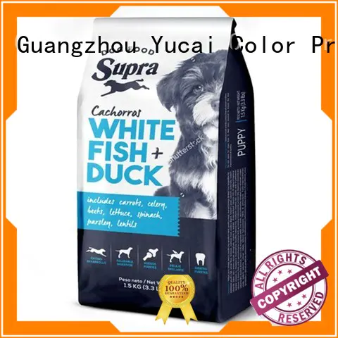 Quality Yucai Brand food pet food packaging