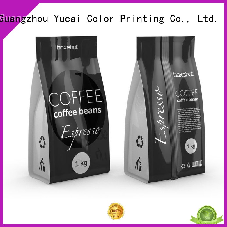 Yucai coffee bags wholesale supplier for industry