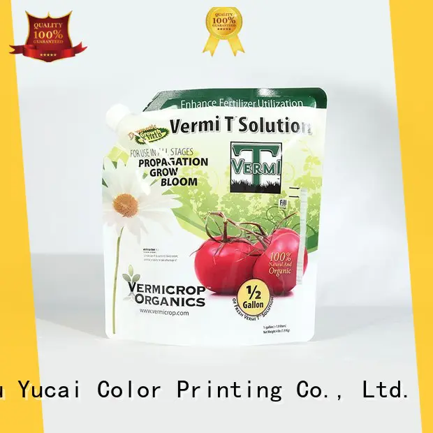 Yucai fertilizer packaging directly sale for food