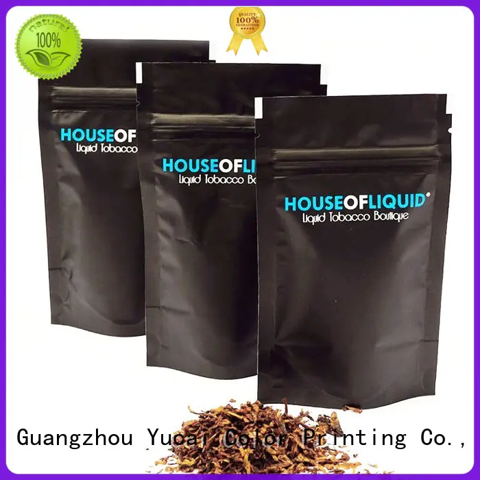 Yucai bag of tobacco personalized for drinks
