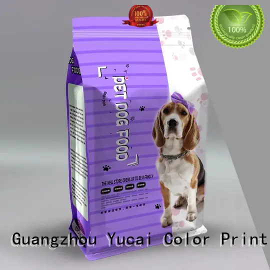 Hot pet food packaging stand Yucai Brand