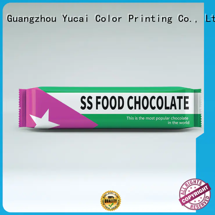 Yucai quality chocolate packaging supplies from China for food
