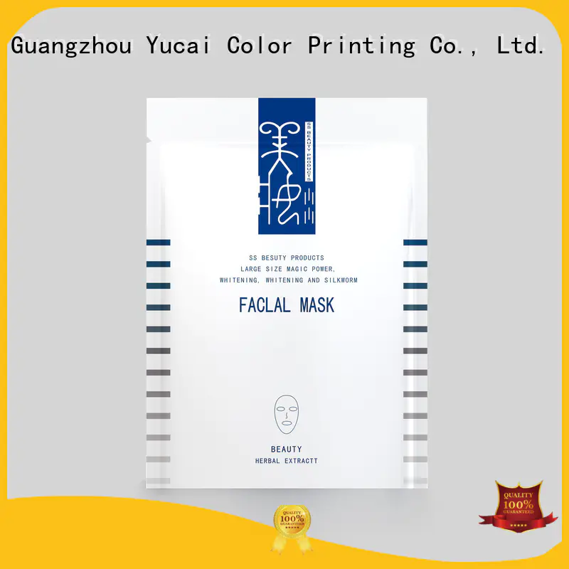 Yucai hot selling custom cosmetic packaging from China for food