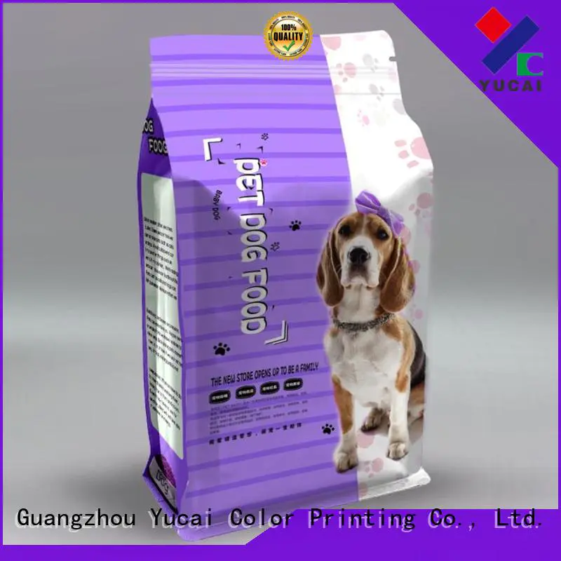 Yucai quality pet food packaging directly sale for commercial