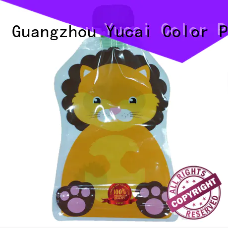 Yucai top quality drink pouches inquire now for drinks