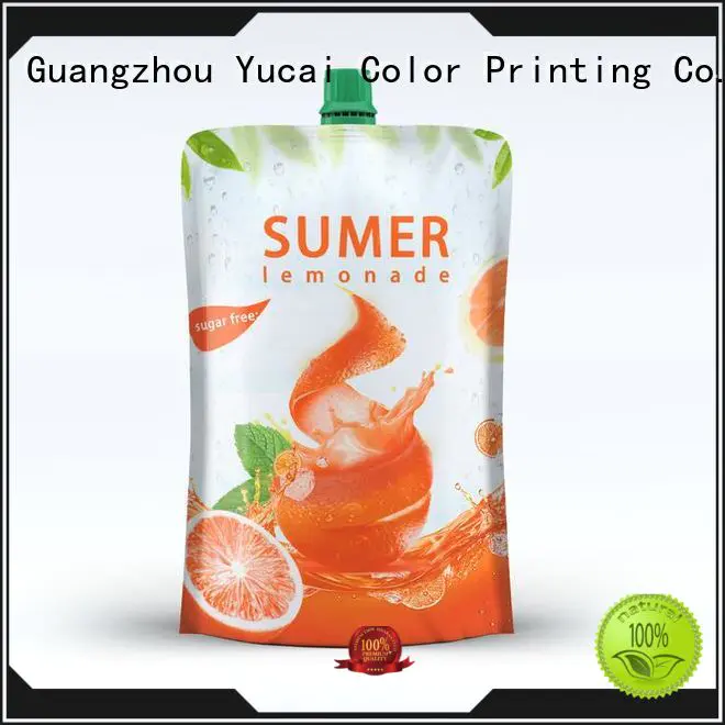 grade beverage pouches with good price for industry