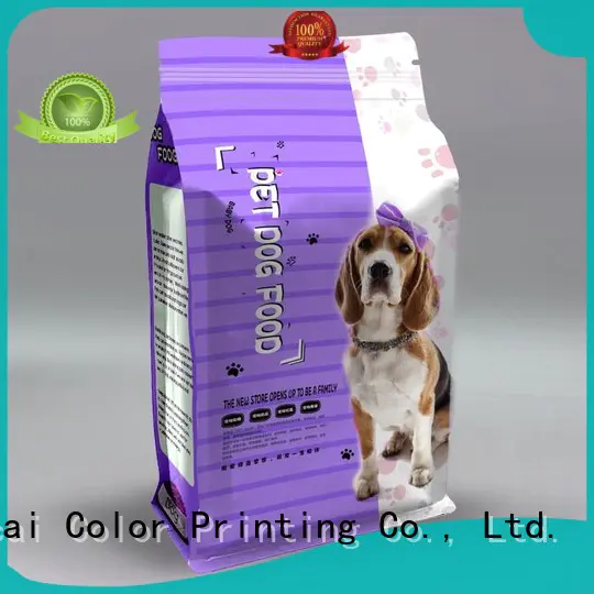 pouches stand food Yucai Brand pet food bag factory