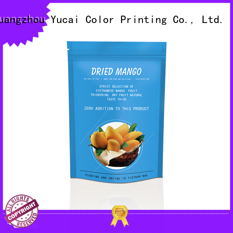 ziplock food packaging bags factory for commercial