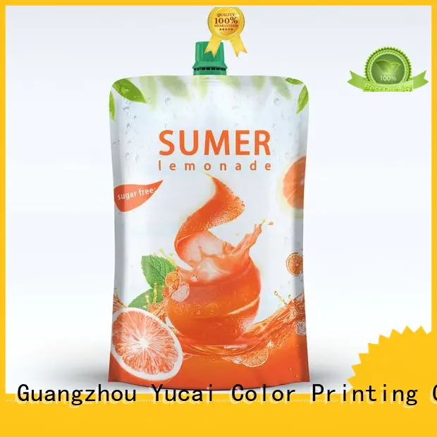 Yucai pouch packaging inquire now for drinks