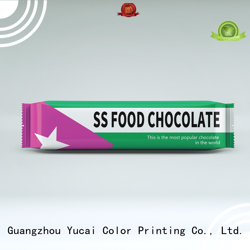 Quality Yucai Brand chocolate bar packaging chocolates