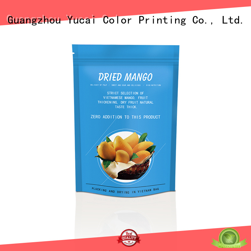ziplock food packaging bags factory for commercial