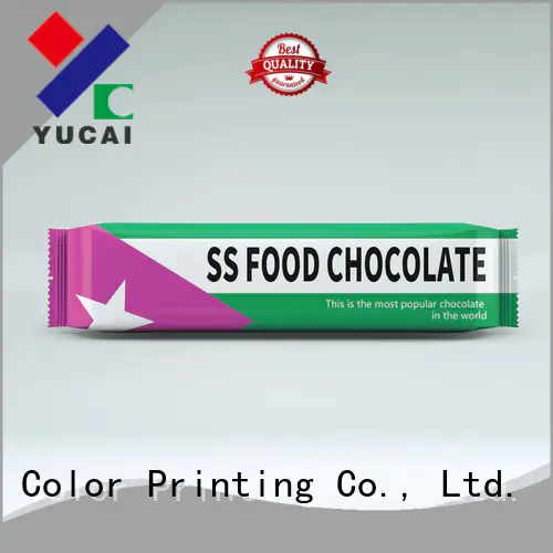 Yucai chocolate packaging customized for commercial
