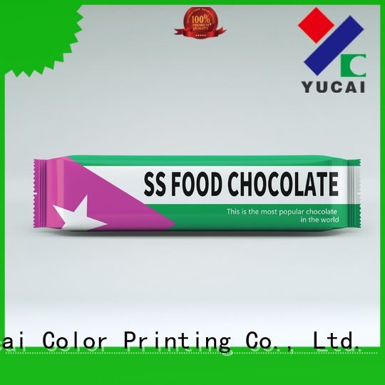 bags chocolate chocolate packaging plastic Yucai Brand company