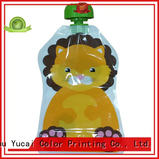Yucai beverage pouches inquire now for commercial