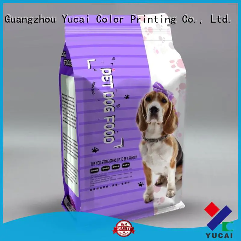 Yucai pet food packaging bag customized for drinks