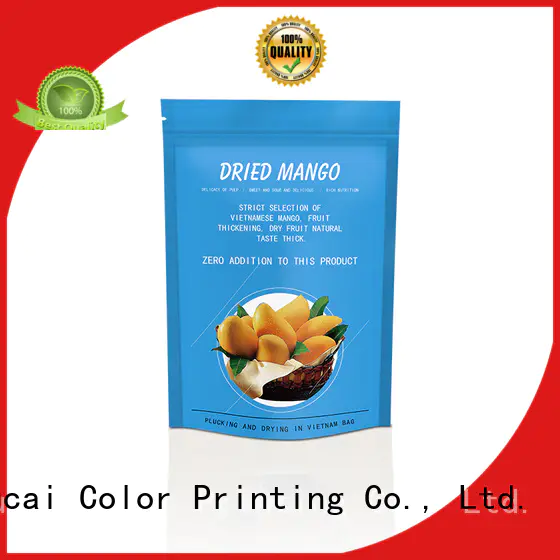 Yucai printed food packaging bags inquire now for commercial
