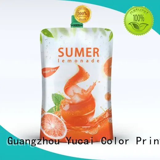 Yucai pouch packaging design for industry
