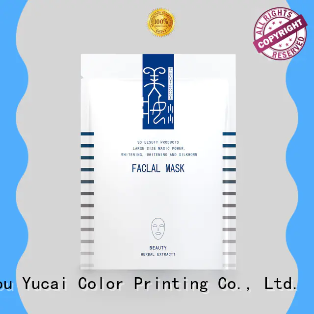 Yucai plastic custom cosmetic packaging manufacturer for commercial