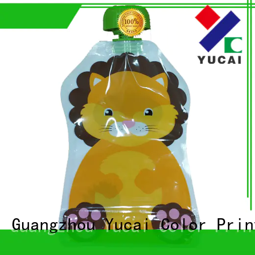 Yucai reusable pouch packaging with good price for drinks
