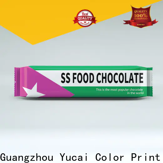 Yucai durable chocolate packaging from China for drinks