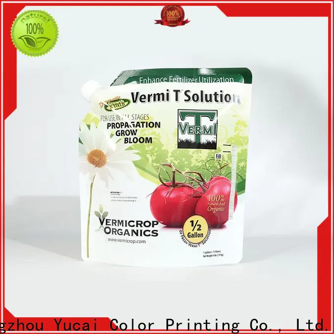 Yucai hot selling fertilizer packaging directly sale for drinks