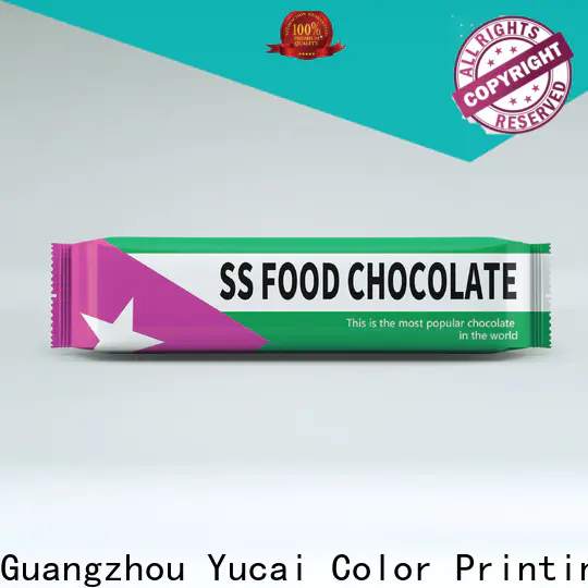 Yucai quality chocolate packaging manufacturer for industry