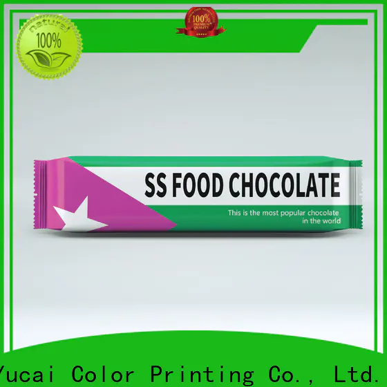 Yucai chocolate packaging supplies manufacturer for industry