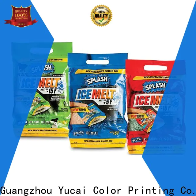Yucai approved detergent packaging with good price for industry