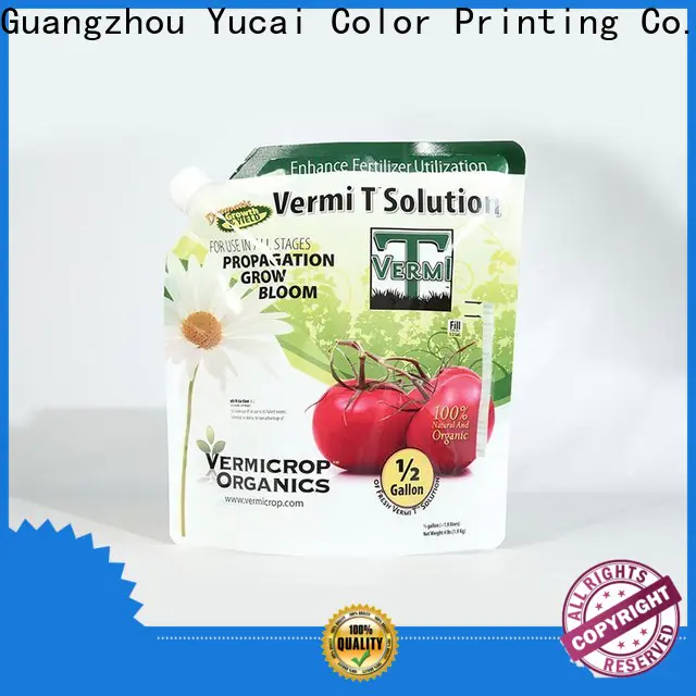 Yucai hot selling fertilizer packaging series for food