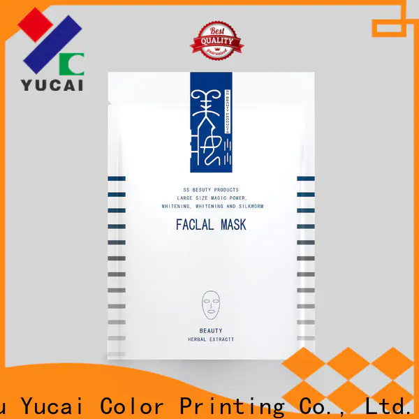 Yucai quality face mask packaging directly sale for industry