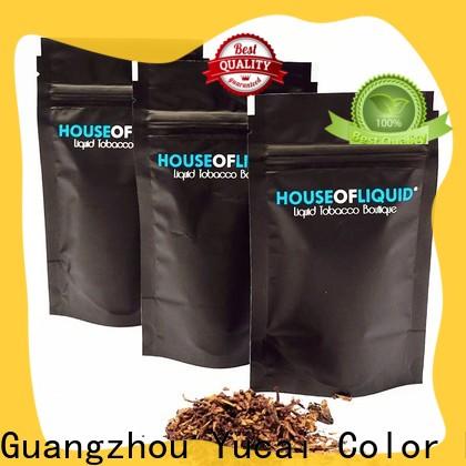 Yucai quality tobacco pouch wholesale for food