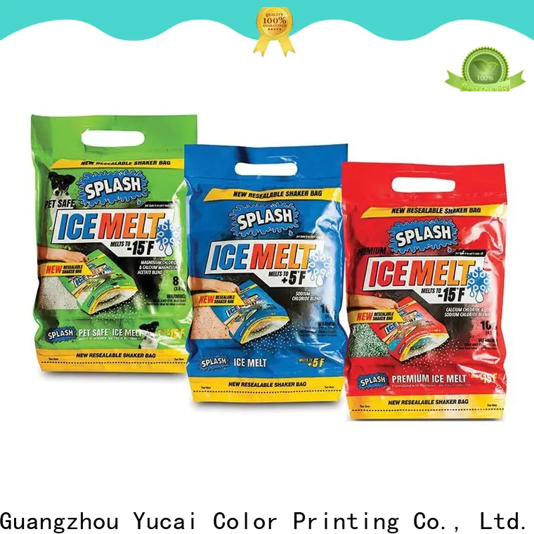 Yucai detergent packaging with good price for industry
