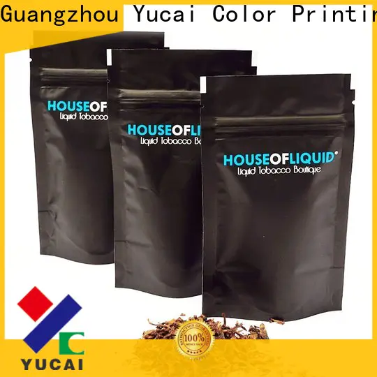 Yucai quality tobacco pouch wholesale for drinks