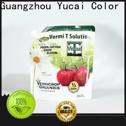 Yucai durable stand up bags from China for food