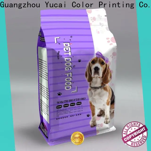 Yucai pet food packaging series for food